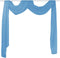 vidaXL - Overgordijn - doorschijnend - voile - 140 - x - 600 - cm - turqoise