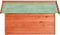 vidaXL - Overkapping - voor - grasmaaier - 72x87x50 - cm - vurenhout - mokka - en - wit