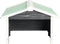 vidaXL - Overkapping - voor - grasmaaier - 72x87x50 - cm - vurenhout - grijs - en - wit