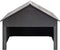 vidaXL - Overkapping - voor - grasmaaier - 80x80x70 - cm - HKC