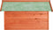 vidaXL - Overkapping - voor - robotgrasmaaier - 72x87x50 - cm - massief - vurenhout