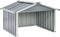 vidaXL - Overkapping - voor - robotmaaier - 92x97x63 - cm - staal - grijs