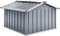 vidaXL - Overkapping - voor - robotmaaier - 92x97x63 - cm - staal - grijs