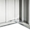 vidaXL - Overkapping - voor - robotmaaier - 92x97x63 - cm - staal - bruin