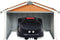 vidaXL - Overkapping - voor - robotmaaier - 92x97x63 - cm - staal - bruin