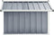 vidaXL - Overkapping - voor - robotmaaier - 92x97x63 - cm - staal - grijs