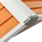 vidaXL - Overkapping - voor - robotmaaier - 92x97x63 - cm - staal - bruin