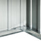 vidaXL - Overkapping - voor - robotmaaier - 92x97x63 - cm - staal - grijs