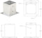 vidaXL - Paalankers - 4 - st - 121 - mm - gegalvaniseerd - metaal