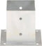 vidaXL - Paalankers - 4 - st - 121 - mm - gegalvaniseerd - metaal