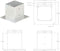 vidaXL - Paalankers - 4 - st - 141 - mm - gegalvaniseerd - metaal