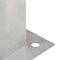 vidaXL - Paalankers - 4 - st - 141 - mm - gegalvaniseerd - metaal