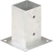 vidaXL - Paalankers - 4 - st - 81 - mm - gegalvaniseerd - metaal