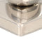 vidaXL - Paalkappen - 6 - st - bol - 91x91 - mm - roestvrij - staal