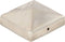 vidaXL - Paalkappen - 6 - st - piramide - 81x81 - mm - roestvrij - staal