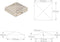 vidaXL - Paalkappen - 6 - st - piramide - 81x81 - mm - roestvrij - staal