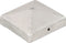 vidaXL - Paalkappen - 6 - st - piramide - 91x91 - mm - gegalvaniseerd - metaal