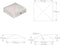 vidaXL - Paalkappen - 6 - st - piramide - 91x91 - mm - gegalvaniseerd - metaal