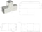 vidaXL - Paalverbinding - T-vorm - 101x101 - mm - gegalvaniseerd - metaal