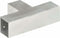 vidaXL - Paalverbinding - T-vorm - 71x71 - mm - gegalvaniseerd - metaal