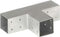 vidaXL - Paalverbinding - T-vorm - 71x71 - mm - gegalvaniseerd - metaal