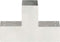 vidaXL - Paalverbinding - T-vorm - 71x71 - mm - gegalvaniseerd - metaal