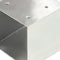 vidaXL - Paalverbinding - T-vorm - 91x91 - mm - gegalvaniseerd - metaal