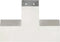 vidaXL - Paalverbinding - X-vorm - 81x81 - mm - gegalvaniseerd - metaal