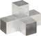 vidaXL - Paalverbinding - X-vorm - 91x91 - mm - gegalvaniseerd - metaal