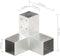 vidaXL - Paalverbinding - Y-vorm - 71x71 - mm - gegalvaniseerd - metaal