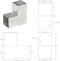 vidaXL - Paalverbindingen - 4 - st - L-vorm - 101x101 - mm - gegalvaniseerd - metaal