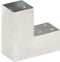 vidaXL - Paalverbindingen - 4 - st - L-vorm - 71x71 - mm - gegalvaniseerd - metaal