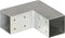 vidaXL - Paalverbindingen - 4 - st - L-vorm - 71x71 - mm - gegalvaniseerd - metaal