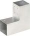 vidaXL - Paalverbindingen - 4 - st - L-vorm - 81x81 - mm - gegalvaniseerd - metaal