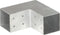vidaXL - Paalverbindingen - 4 - st - L-vorm - 81x81 - mm - gegalvaniseerd - metaal