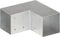 vidaXL - Paalverbindingen - 4 - st - L-vorm - 91x91 - mm - gegalvaniseerd - metaal
