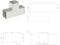 vidaXL - Paalverbindingen - 4 - st - T-vorm - 101x101 - mm - gegalvaniseerd - metaal