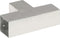 vidaXL - Paalverbindingen - 4 - st - T-vorm - 81x81 - mm - gegalvaniseerd - metaal