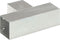 vidaXL - Paalverbindingen - 4 - st - T-vorm - 91x91 - mm - gegalvaniseerd - metaal