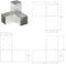 vidaXL - Paalverbindingen - 4 - st - Y-vorm - 81x81 - mm - gegalvaniseerd - metaal