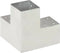 vidaXL - Paalverbindingen - 4 - st - Y-vorm - 91x91 - mm - gegalvaniseerd - metaal