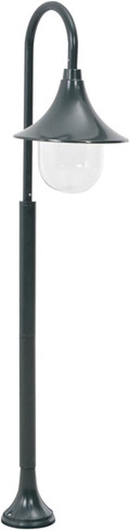 vidaXL Paalverlichting tuin E27 120 cm aluminium donkergroen
