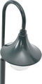 vidaXL Paalverlichting tuin E27 120 cm aluminium donkergroen