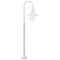 vidaXL Paalverlichting tuin E27 120 cm aluminium wit