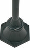 vidaXL Paalverlichting tuin E27 220 cm aluminium donkergroen 2-delig