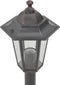 vidaXL Paalverlichting voor tuin E27 110 cm aluminium brons 6 st
