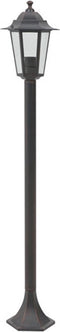 vidaXL Paalverlichting voor tuin E27 110 cm aluminium brons 6 st
