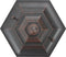 vidaXL Paalverlichting voor tuin E27 110 cm aluminium brons 6 st