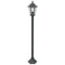 vidaXL Paalverlichting voor tuin E27 110 cm aluminium donkergroen 6 st