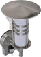 vidaXL Pagode vormige RVS wandlamp met bewegingssensor
